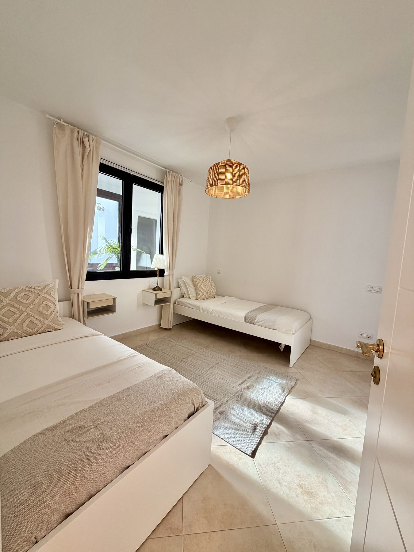 Double bedroom with natural light
